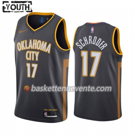 Maillot Basket Oklahoma City Thunder Dennis Schroder 17 2019-20 Nike City Edition Swingman - Enfant